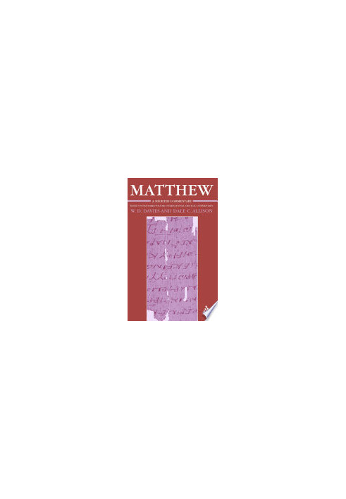 Matthew : A Shorter Commentary