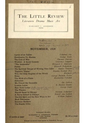 The Little Review, November 1914 (Vol. 1, No. 8)