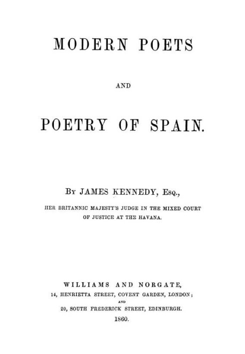 Modern Poets and Poetry of Spain