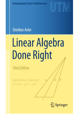 Linear Algebra Done Right, Third Edition