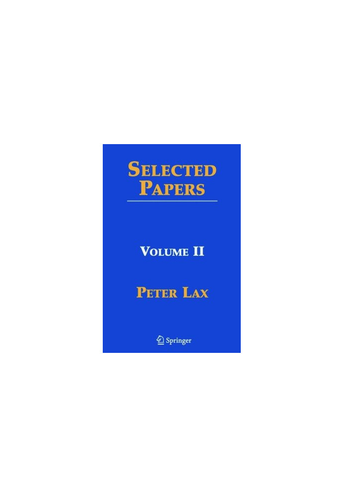 Selected papers of P.D. Lax