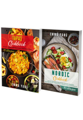 Vegetarian Mediterranean And Nordic Cookbook: 2 Books In 1: 150 Recipes For Vegetarian Diet And Traditional Scandinavian Food