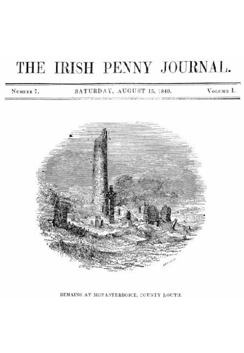 The Irish Penny Journal, Vol. 1 № 07, 15 серпня 1840 р