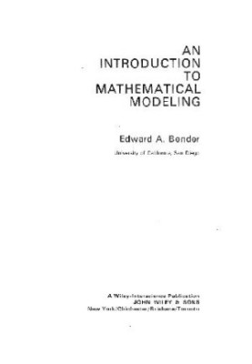 An introduction to mathematical modeling