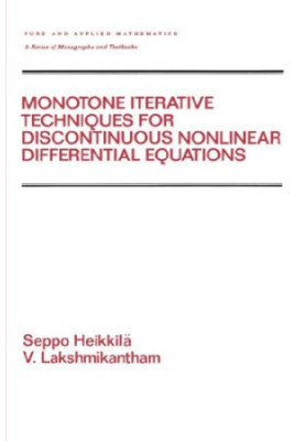 Monotone iterative techniques for discontinuous nonlinear differential equations