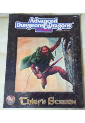 Thief's Screen Screens and Reference Material (Advanced Dungeons & Dragons, 2nd Edition)