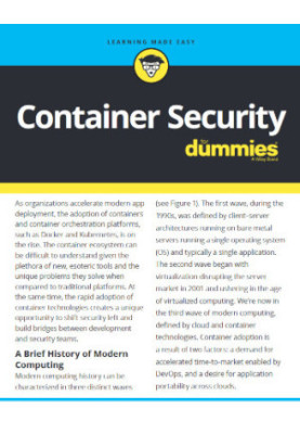 Container Security For Dummies