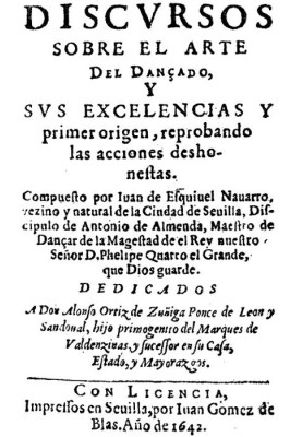 Speeches on the art of dançado and its excellence and first origin, condemning dishonest actions