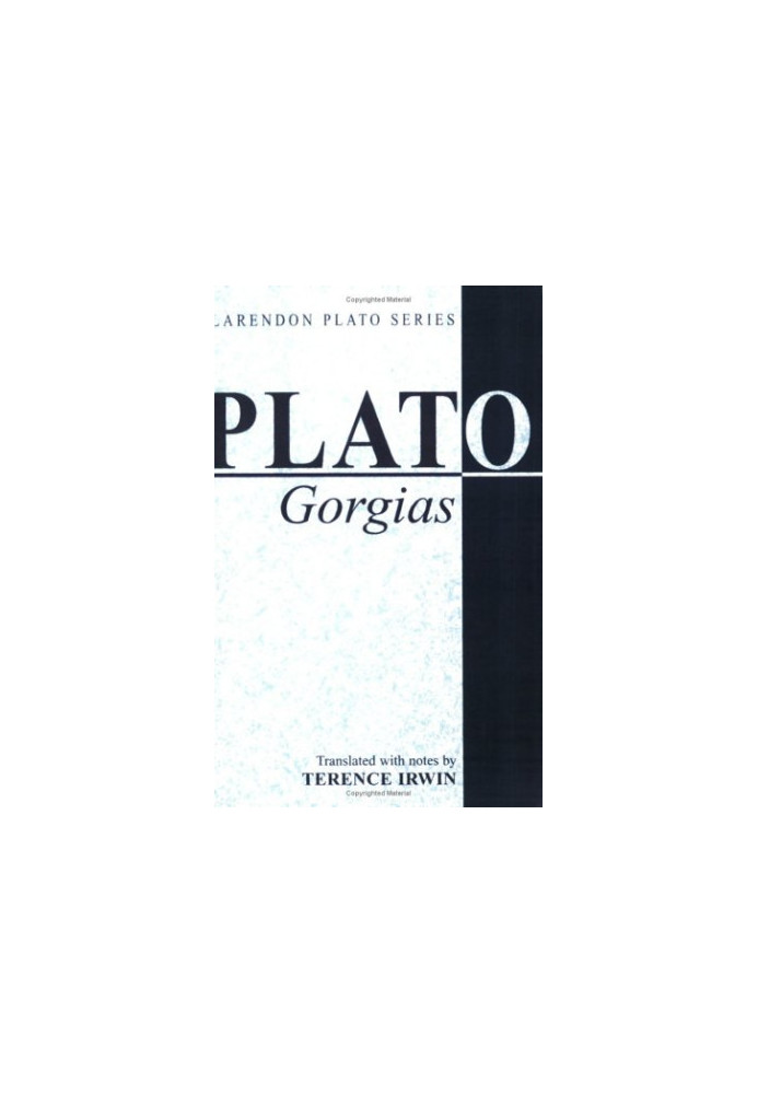 Gorgias (Clarendon Plato Series)