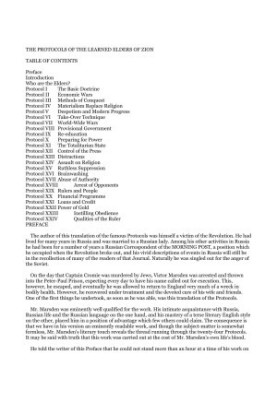 The Protocols of the Learned Elders of Zion