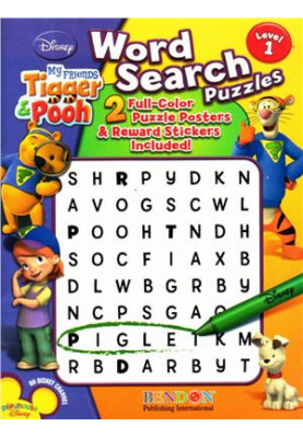Word Search Puzzles: My Friends Tigger & Pooh Level 1