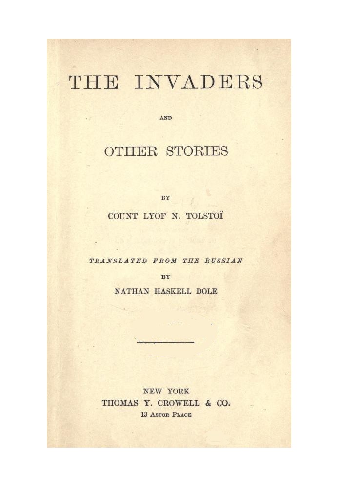 The Invaders, and Other Stories