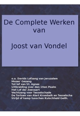 The complete works of Joost van Vondel. David's Praise of Jerusalem