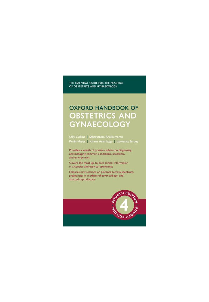 Oxford Handbook of Obstetrics and Gynaecology