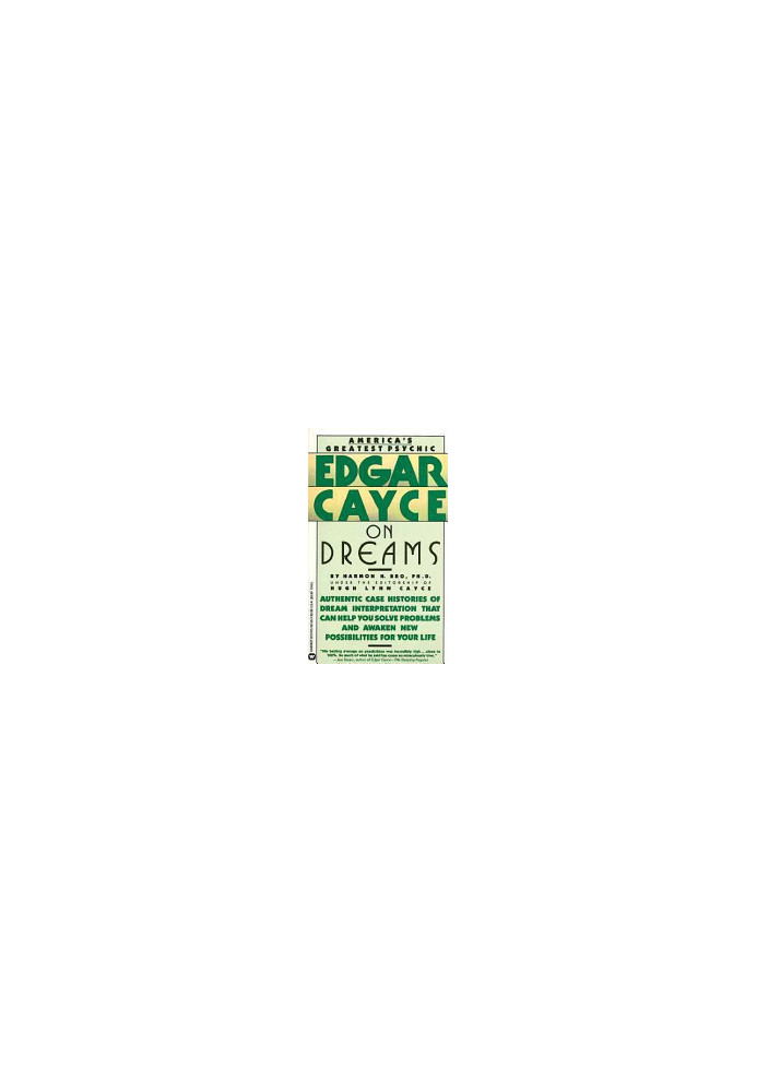 Edgar Cayce on Dreams