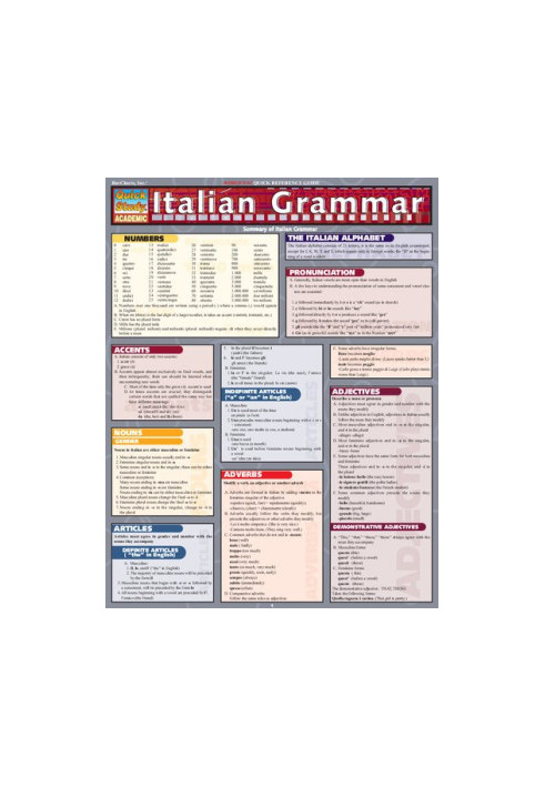 Italian Grammar