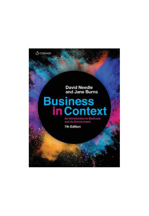 Business in Context: An Introduction to Business and its Environment
