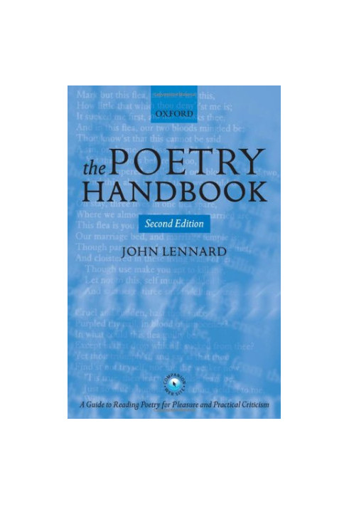 The Poetry Handbook.