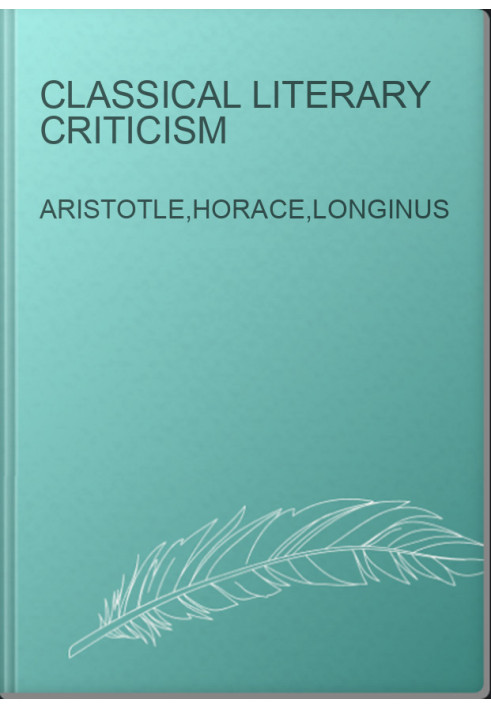 Classical Literary Criticism