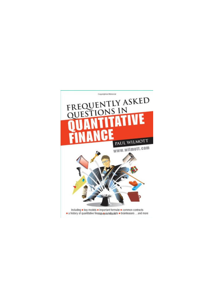 Frequently Asked Questions in Quantitative Finance