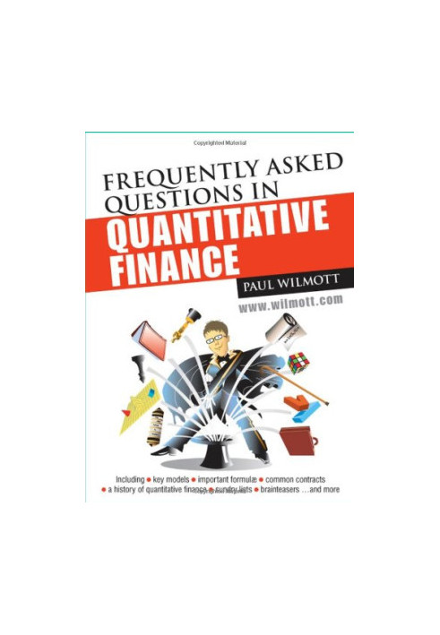 Frequently Asked Questions in Quantitative Finance