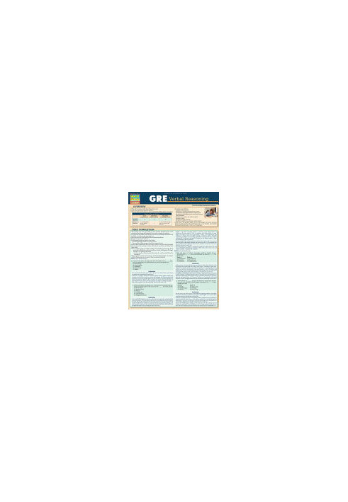 GRE - Verbal Reasoning (Quick Study Academic)