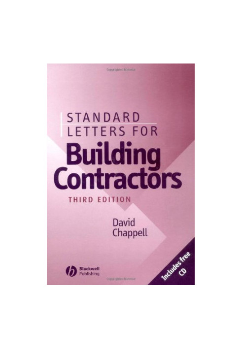 Standard Letters for Building Contractors