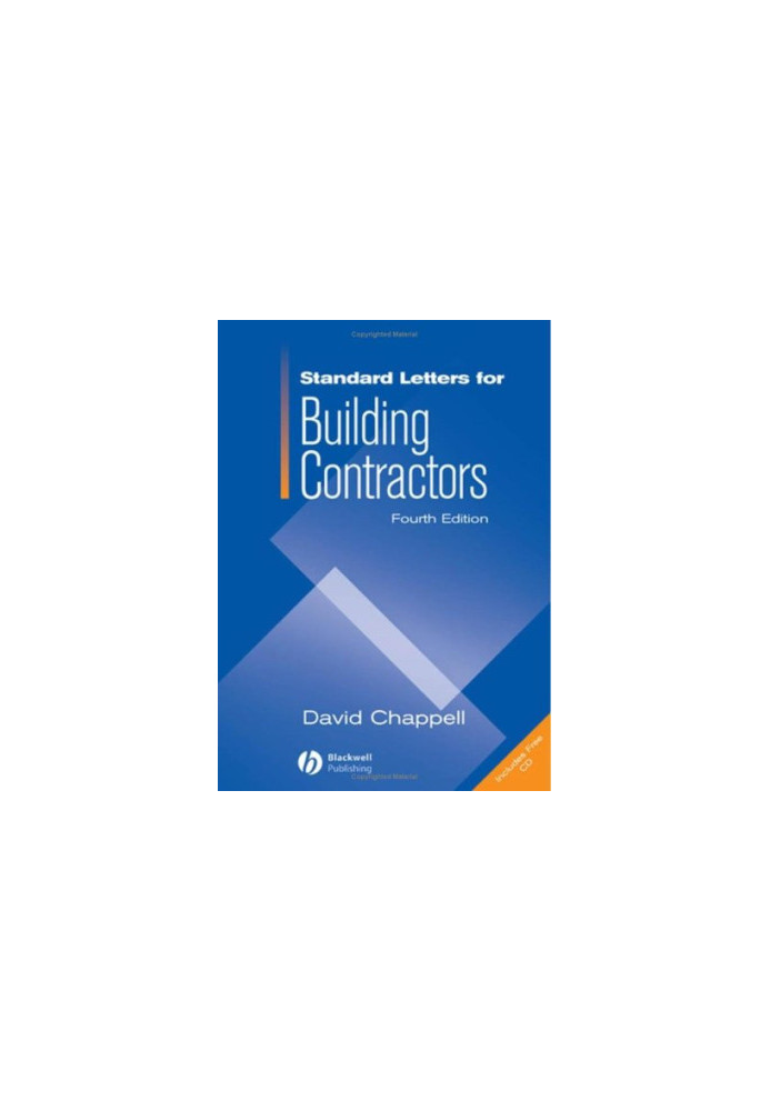 Standard Letters for Building Contractors
