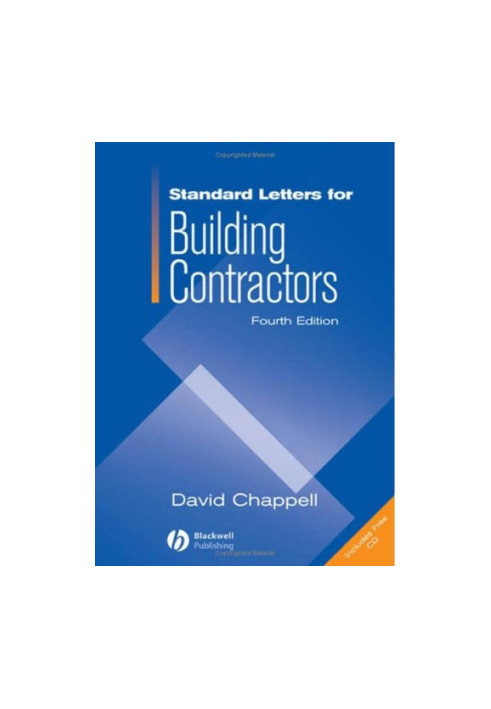 Standard Letters for Building Contractors