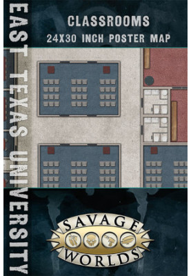 Savage Worlds: East Texas University Maps: Classrooms