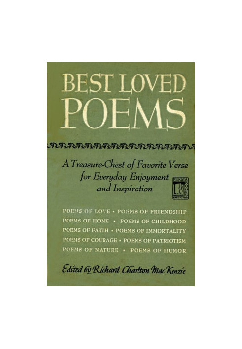 BEST LOVED POEMS