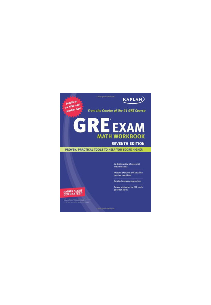Kaplan GRE Exam Math Workbook (Incomplete version)