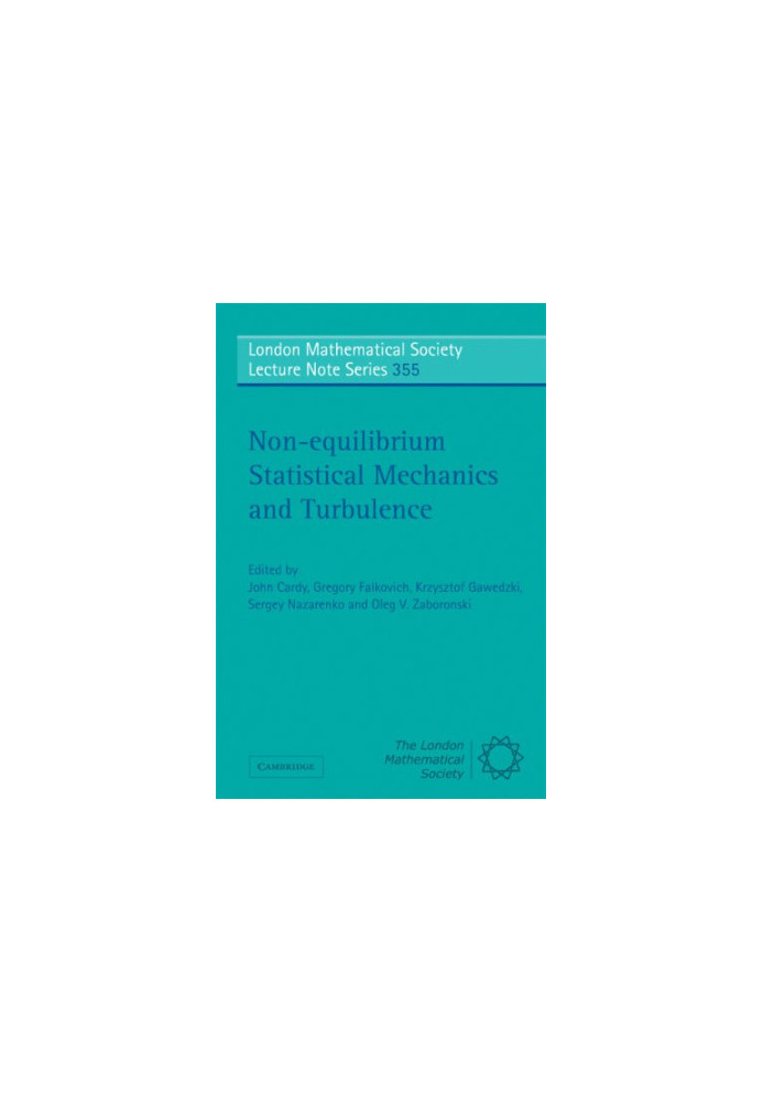 Non-equilibrium Statistical Mechanics and Turbulence