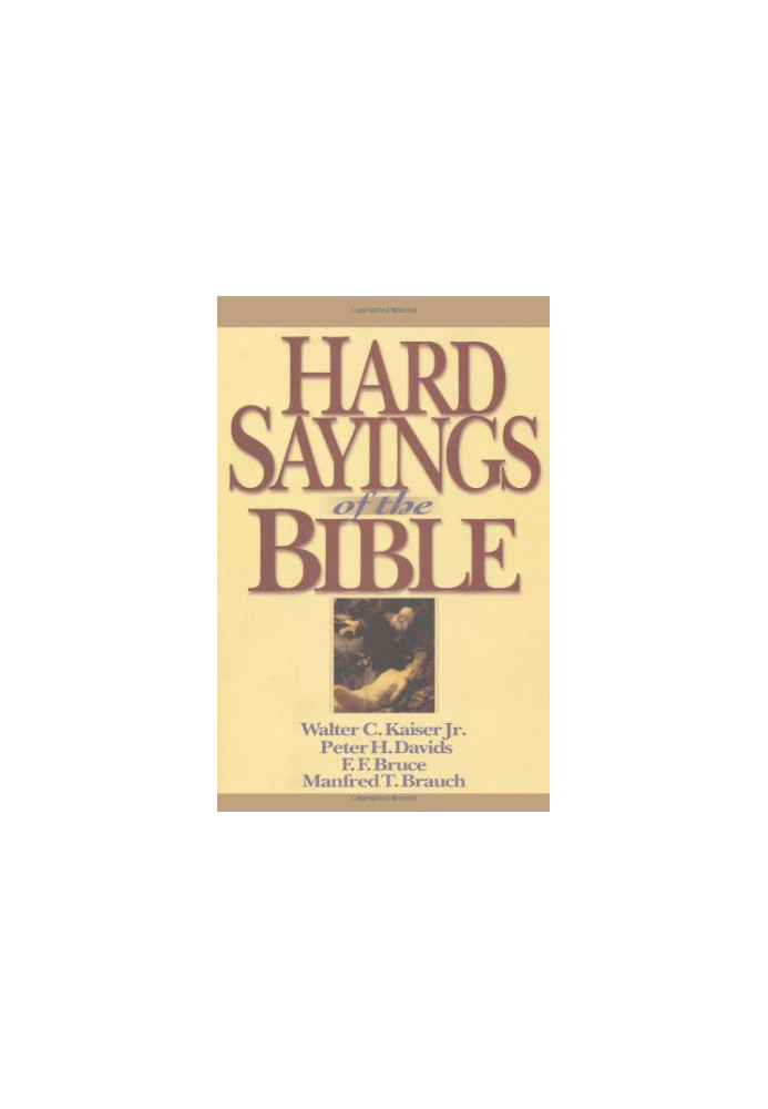 Hard Sayings of the Bible