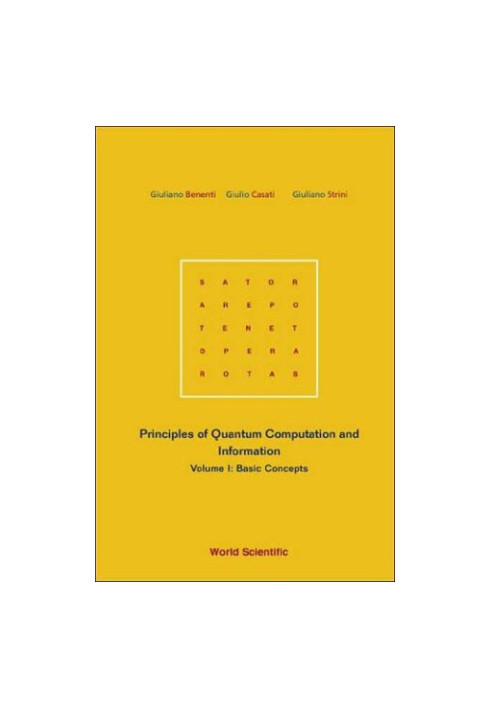 Principles of quantum computation and information