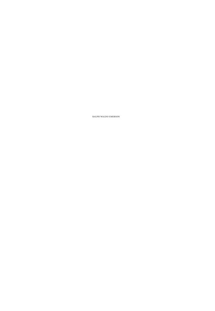 Ralph Waldo Emerson: The Major Poetry