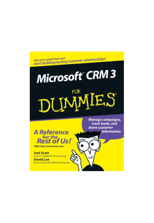 Microsoft CRM 3 For Dummies