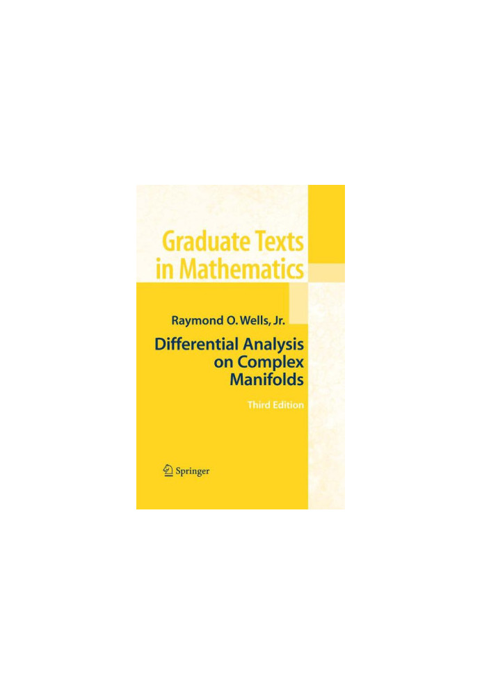 Differential Analysis on Complex Manifolds: Third Edition
