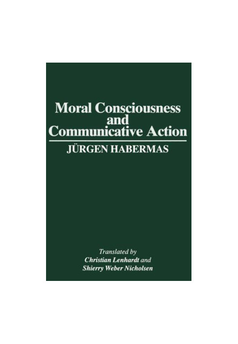 Moral Consciousness and Communicative Action