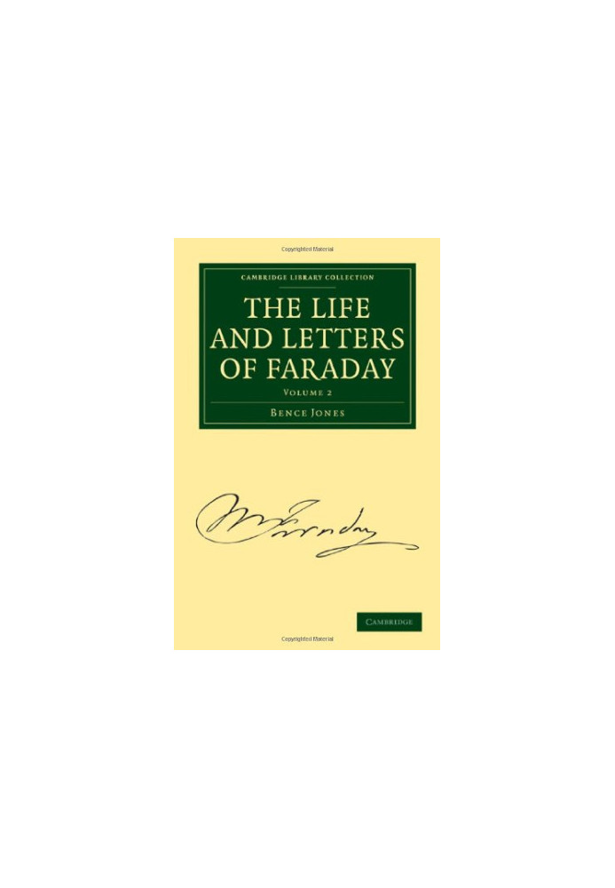 The Life and Letters of Faraday