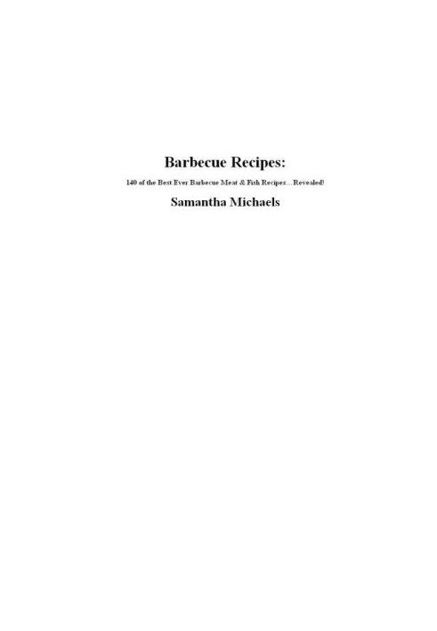Barbecue Cookbook