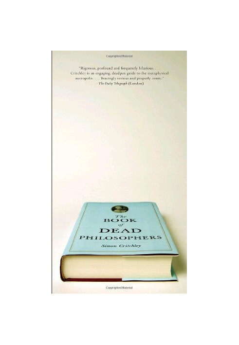 The Book of Dead Philosophers