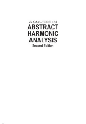 A Course in Abstract Harmonic Analysis