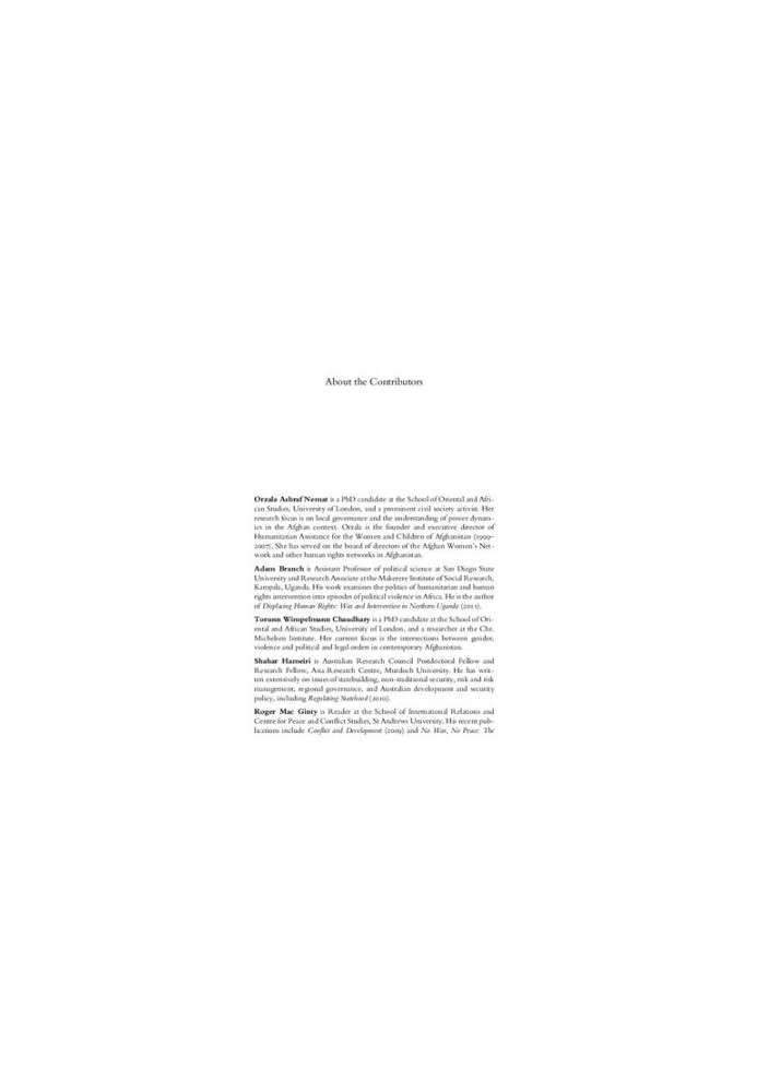 A Liberal Peace?: The Problems and Practices of Peacebuilding