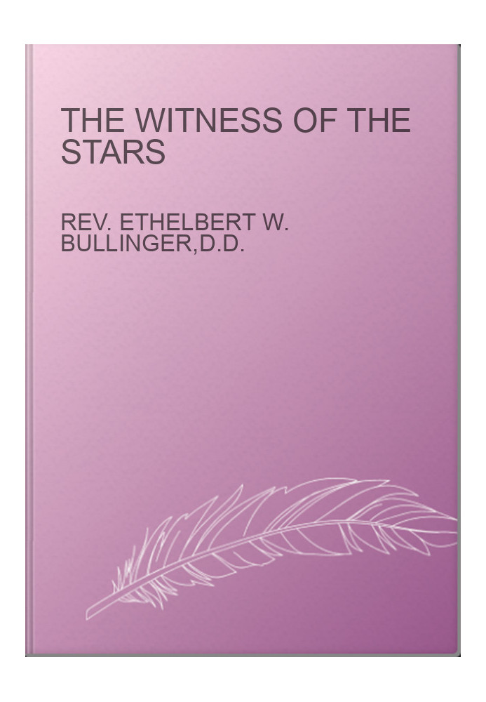 The Witness of the Stars