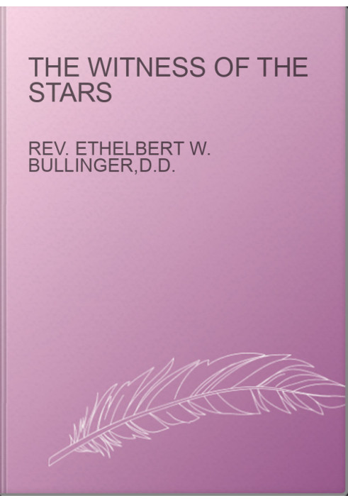 The Witness of the Stars