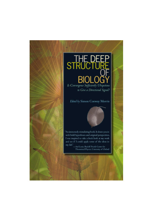 The Deep Structure of Biology: Is Convergence Sufficiently Ubiquitous to Give a Directional Signal