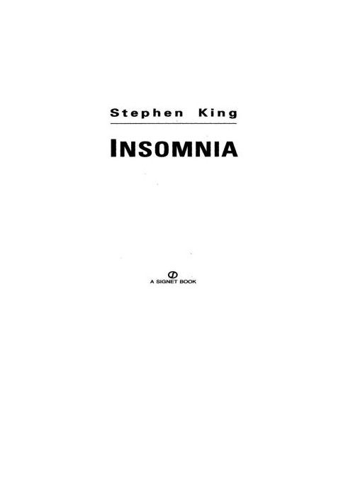 Insomnia