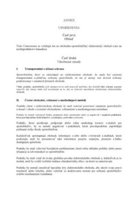 Guidelines for consumer protection in the context of electronic commerce  Lignes directrices régissant la protection des con