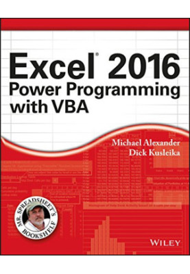 Excel 2016 Power Programming with VBA